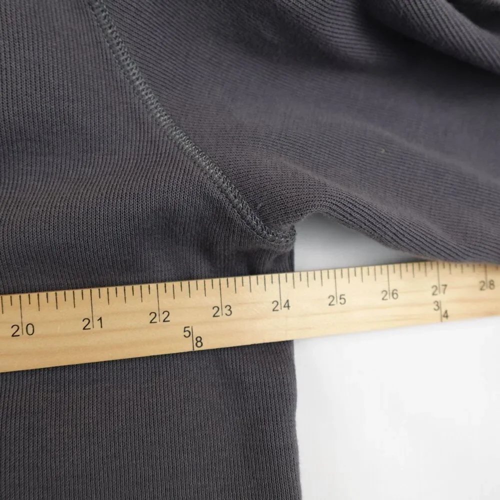 Hathaway Pullover Ribbed Knit Sweater Men's XXL Gray 1/4 Button Up Fall Golf - Picture 4 of 13
